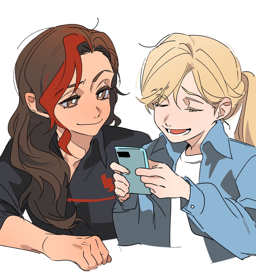 riley andersen and valentina ortiz (inside out and 1 more) drawn by molu_stranger