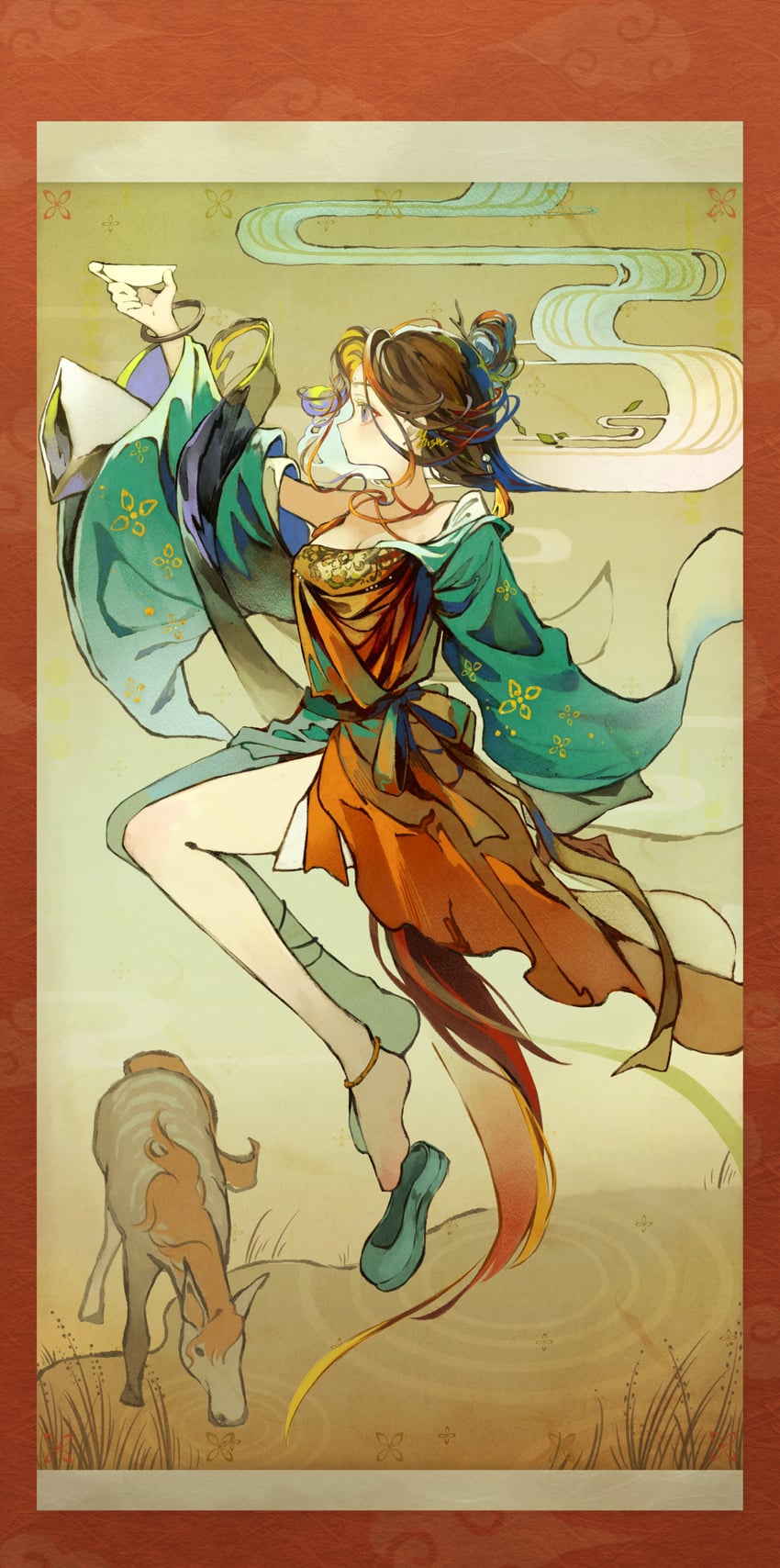 jiu niangzi (reverse:1999) drawn by yoru_no_hazi
