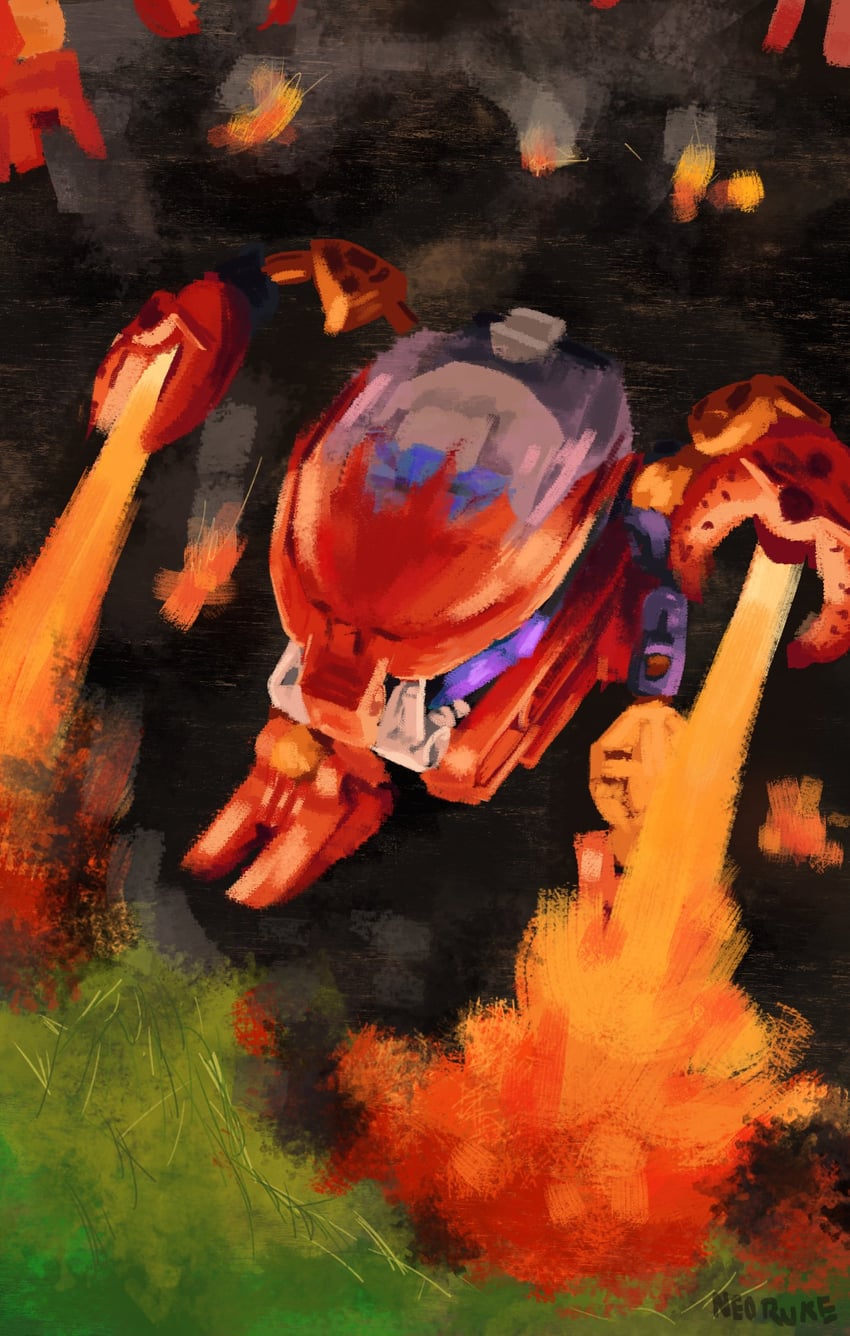 tahnok (the lego group and 1 more) drawn by neoruke