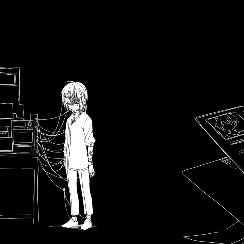 accelerator (toaru majutsu no index and 1 more) drawn by scr.e