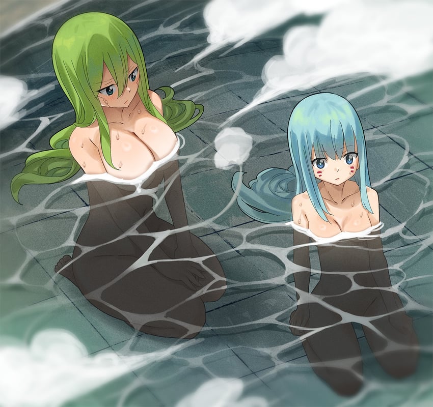 witch regret and hermit mio (eden's zero) drawn by gaston18