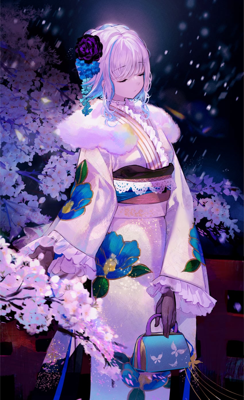lize helesta (nijisanji) drawn by ruopuyuan-ry