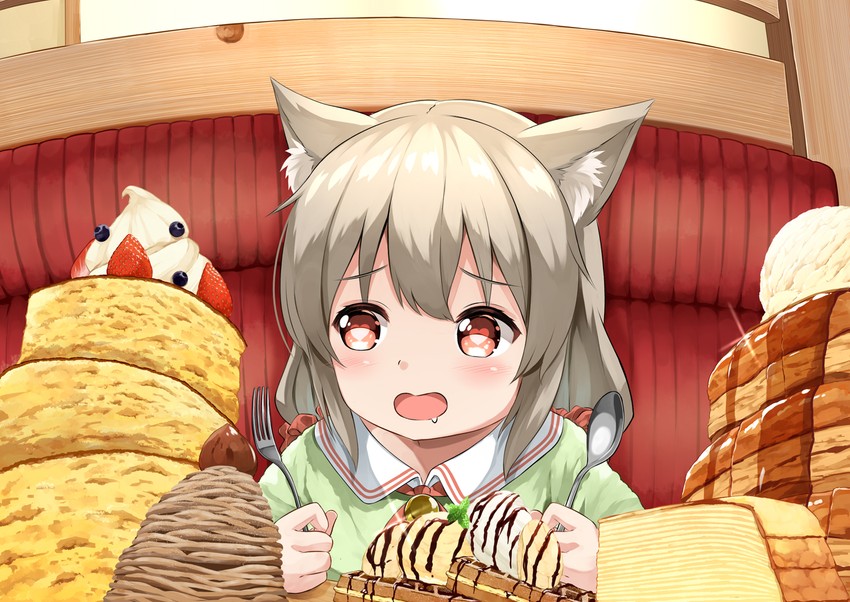 koruri-chan (original) drawn by sora_(silent_square)