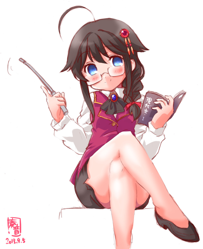shigure and shigure kai ni (kantai collection) drawn by kanon_(kurogane_knights)