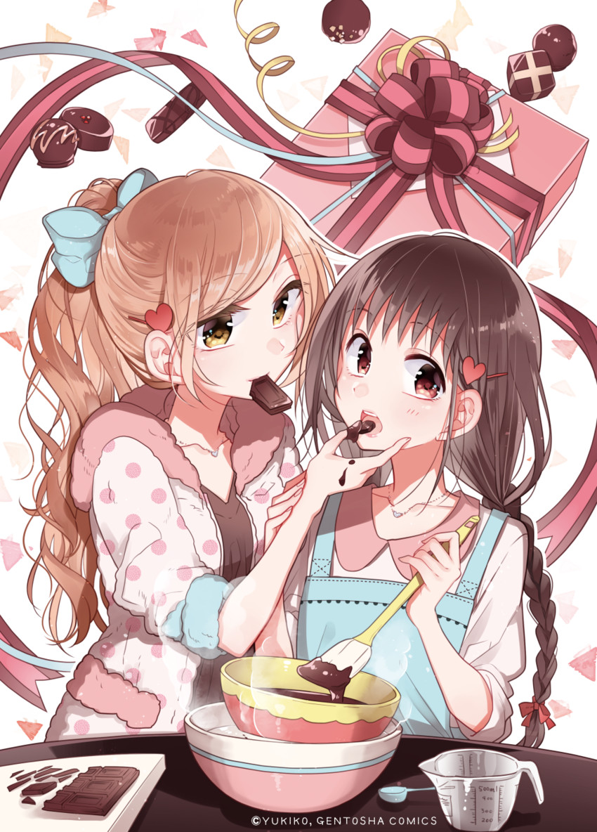 kawawa sakurako and yamabuki kasumi (futaribeya) drawn by yukiko_(tesseract)