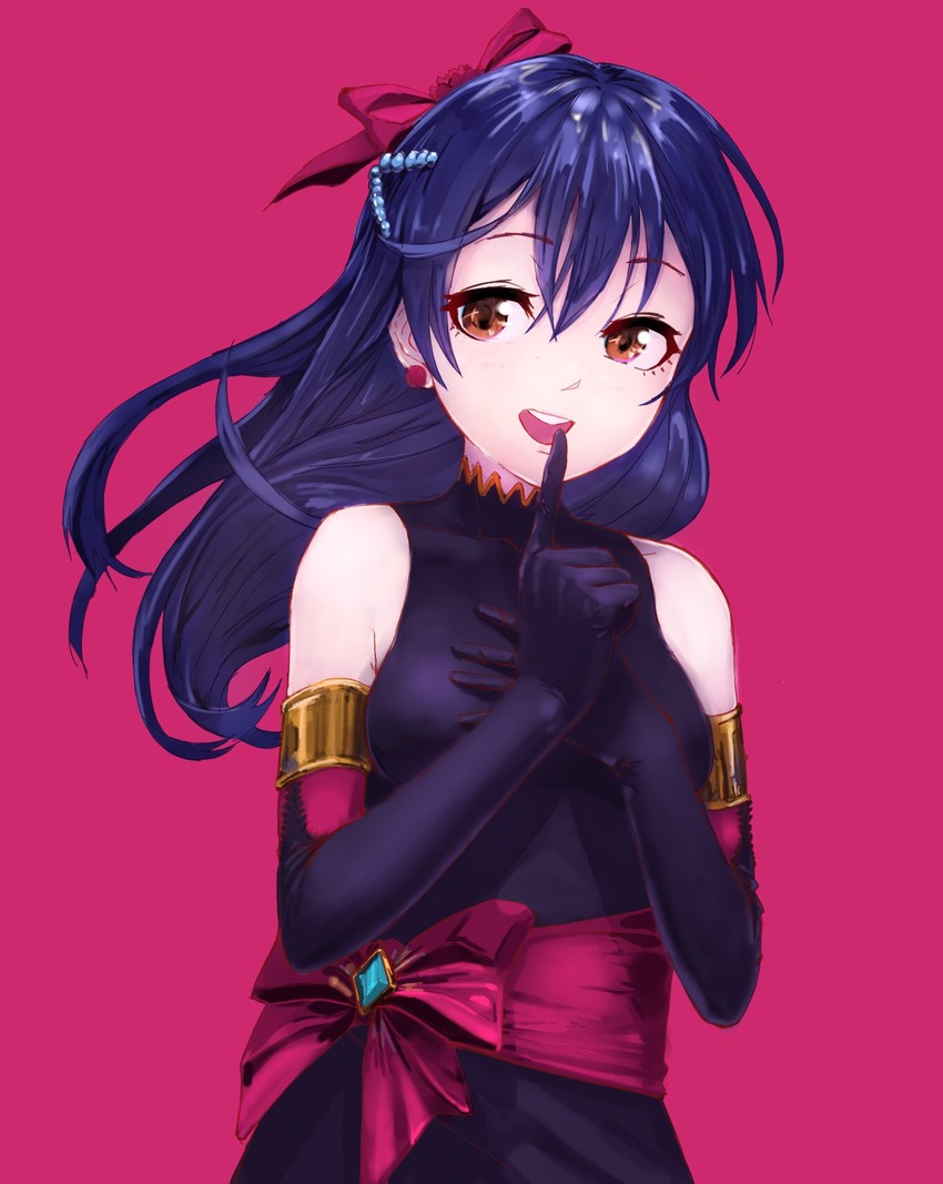 sonoda umi (love live! and 1 more) drawn by ghode_(basashi)