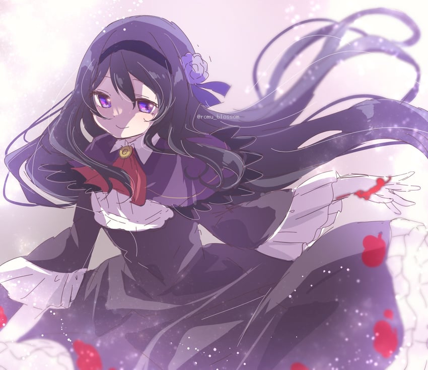 akemi homura (mahou shoujo madoka magica and 1 more) drawn by sakura_romu