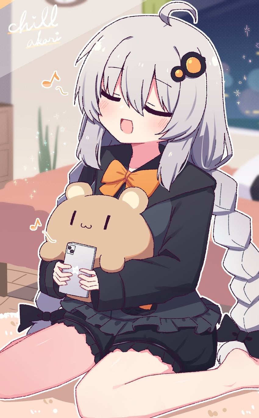 kizuna akari (vocaloid and 1 more) drawn by hibino_000