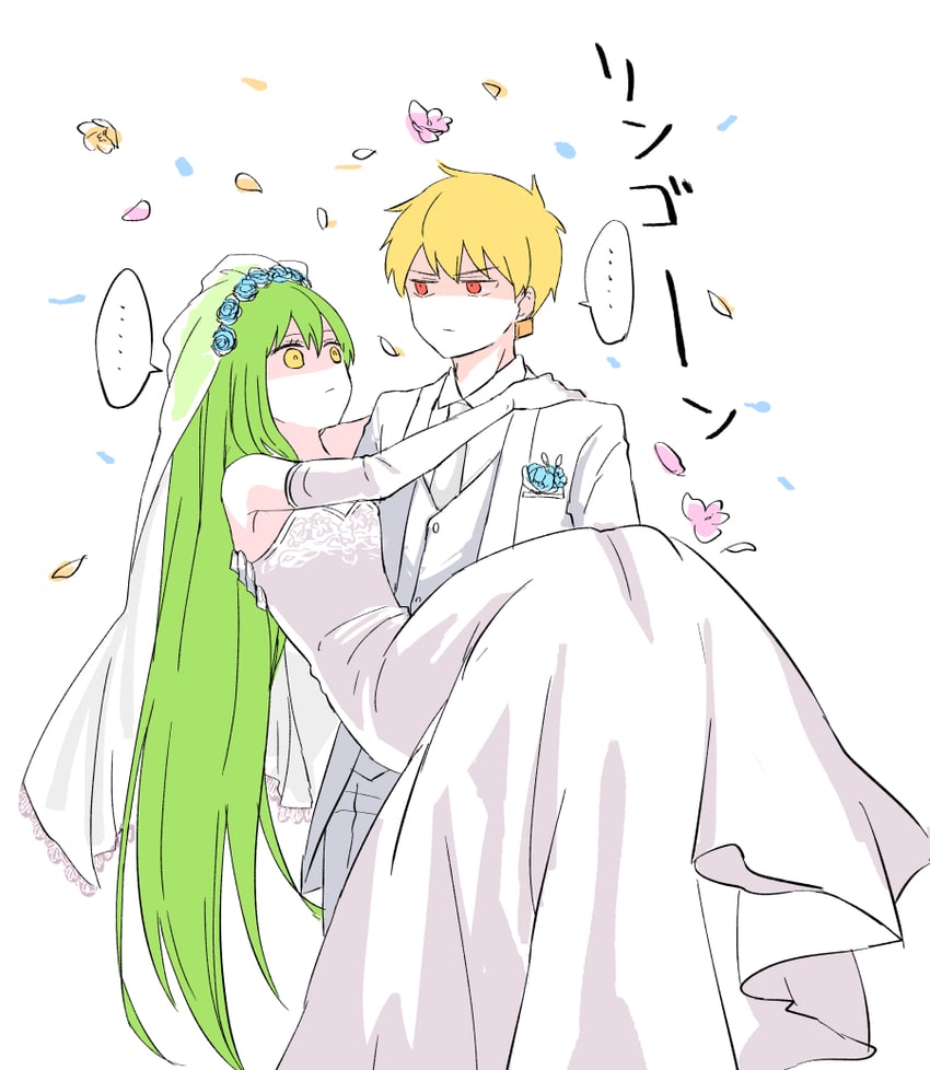 gilgamesh and enkidu (fate and 1 more) drawn by himeko_(nico6v6pachi)
