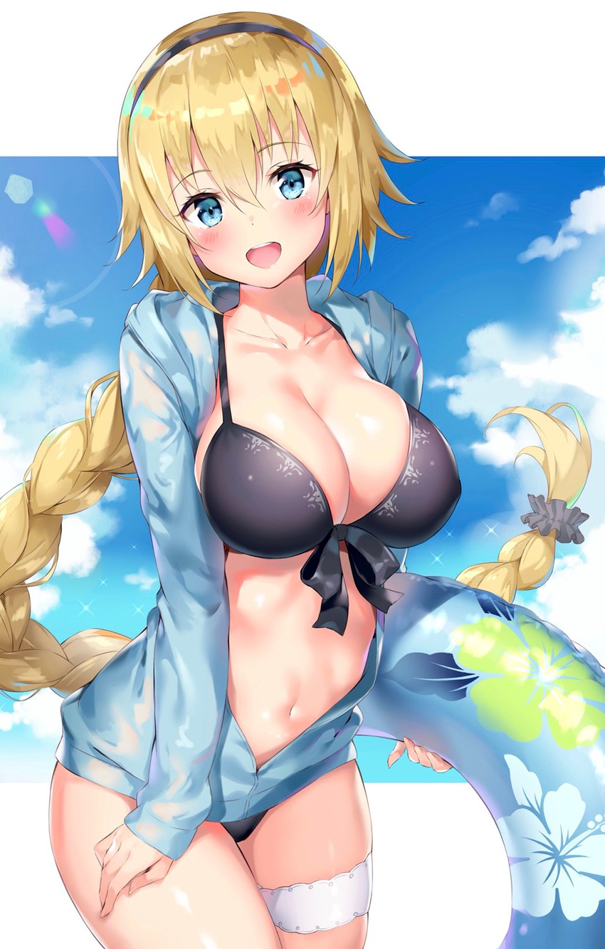 jeanne d'arc (fate and 1 more) drawn by ale_nqki