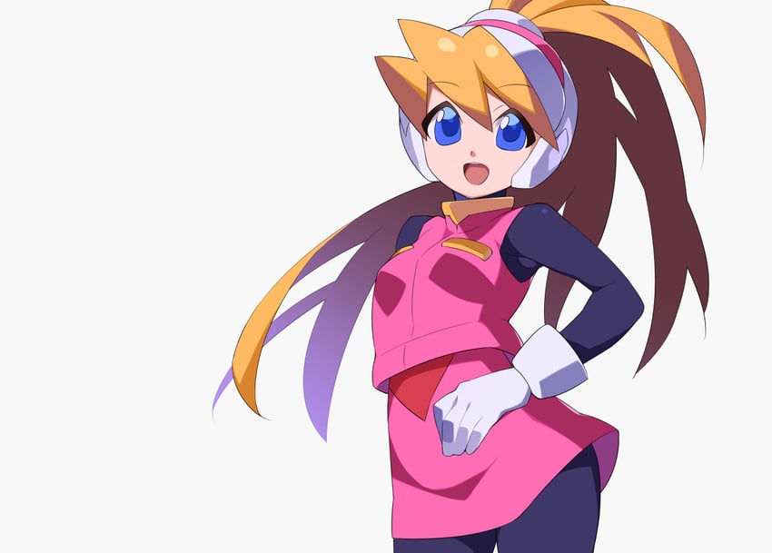 ciel (mega man and 1 more) drawn by kaidou_zx