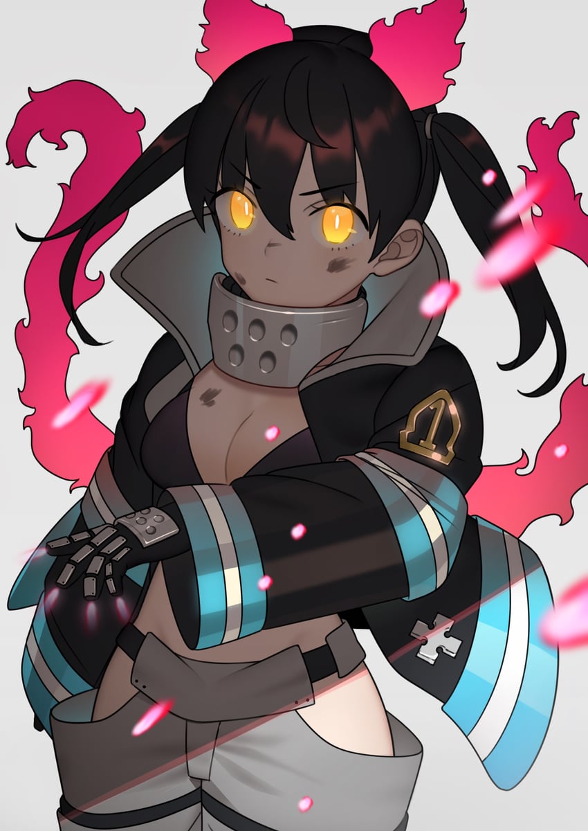 tamaki kotatsu (en'en no shouboutai) drawn by yoshihiro_(yoshihiro12190)