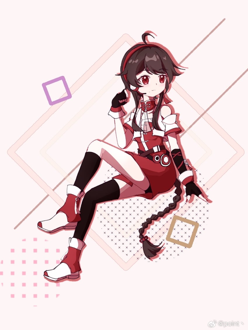 yuezheng ling and yuezheng ling v3 (vocaloid and 1 more) drawn by pointzhu