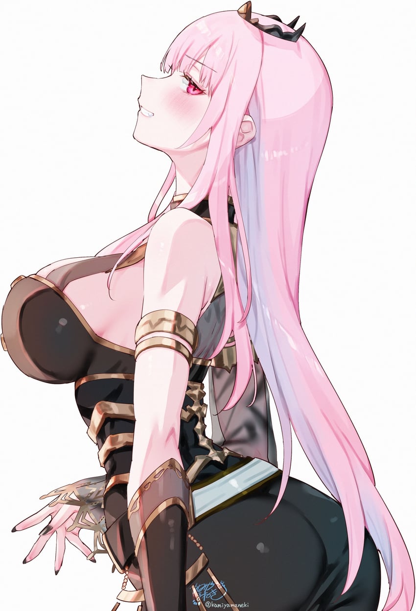 mori calliope (hololive and 1 more) drawn by kamiya_maneki