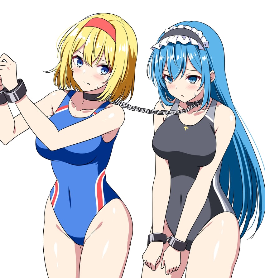 alice margatroid and elica margatroid (original and 1 more) drawn by rise_(rise19851203)