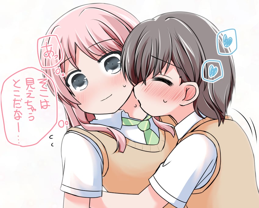 chihaya anon and takamatsu tomori (bang dream! and 1 more) drawn by murabito