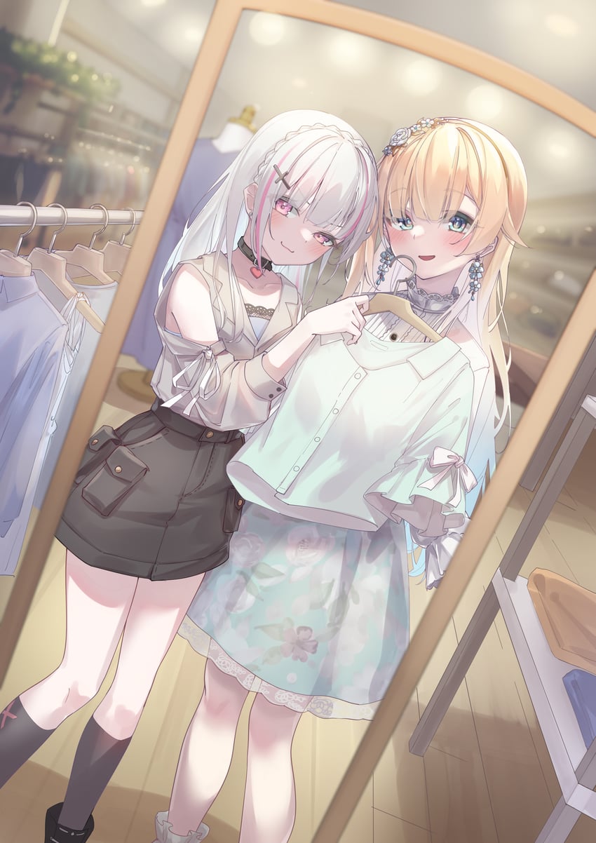 aizawa ema and asumi sena (vspo! and 1 more) drawn by kurumi_tsuchi