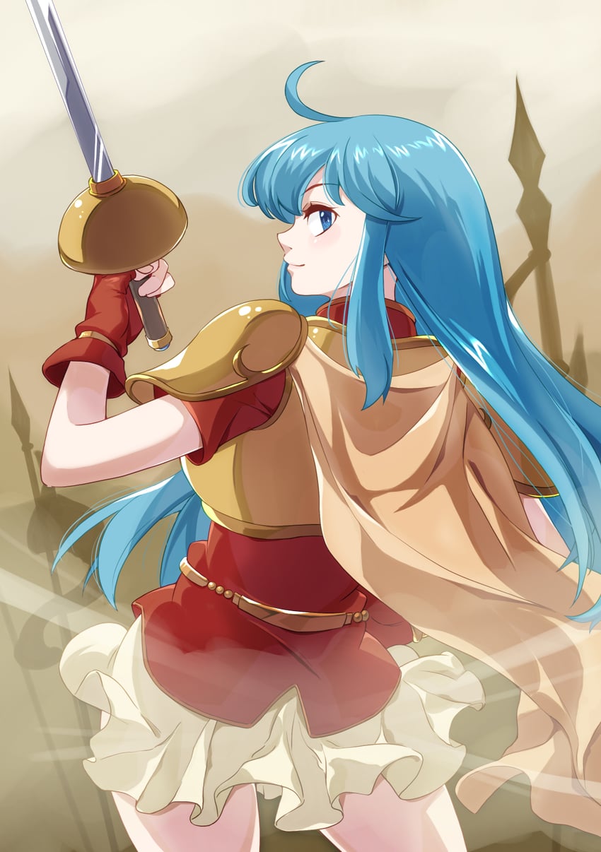 eirika (fire emblem and 1 more) drawn by drdr_ao_midoro