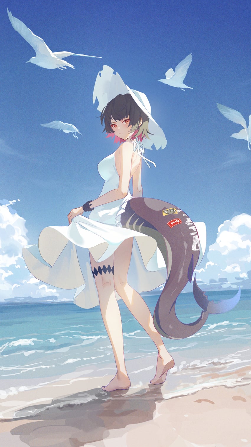 ellen joe (zenless zone zero) drawn by brat_(brabrabrat00)