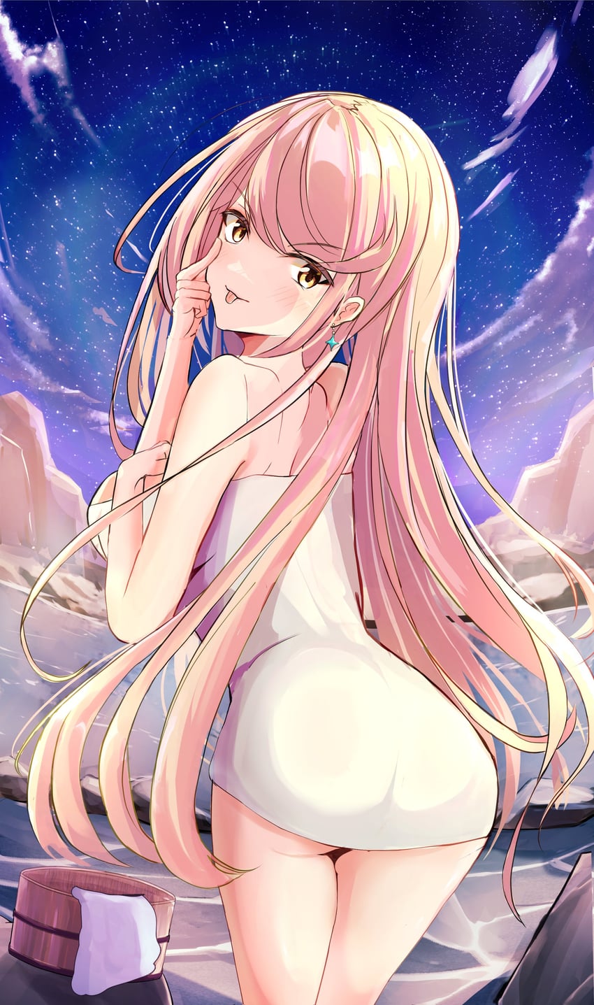 mythra (xenoblade chronicles and 1 more) drawn by karuushi