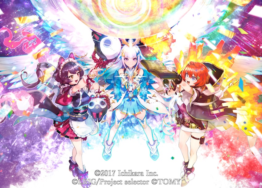 lize helesta, ange katrina, inui toko, and sebastian piyodore (nijisanji and 1 more) drawn by hitoto