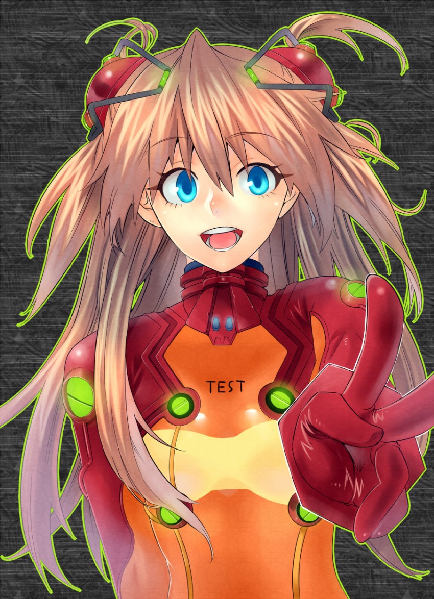 souryuu asuka langley (neon genesis evangelion and 2 more) drawn by juri_(metal666)