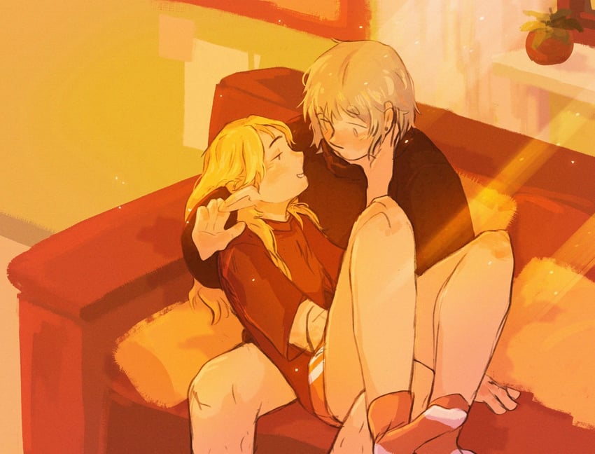 marcille donato and falin touden (dungeon meshi) drawn by enotindvot