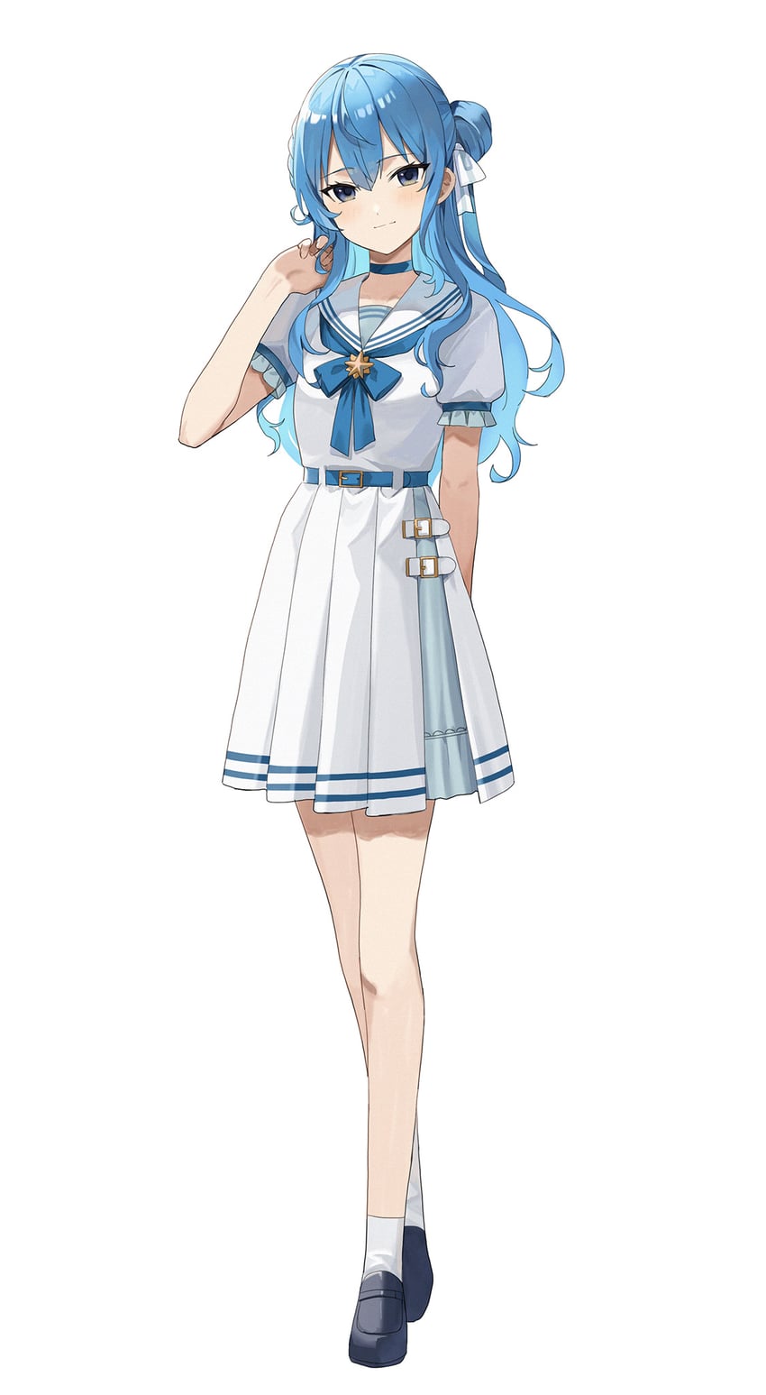 Hoshimachi suisei hololive drawn by yuzu aki danbooru