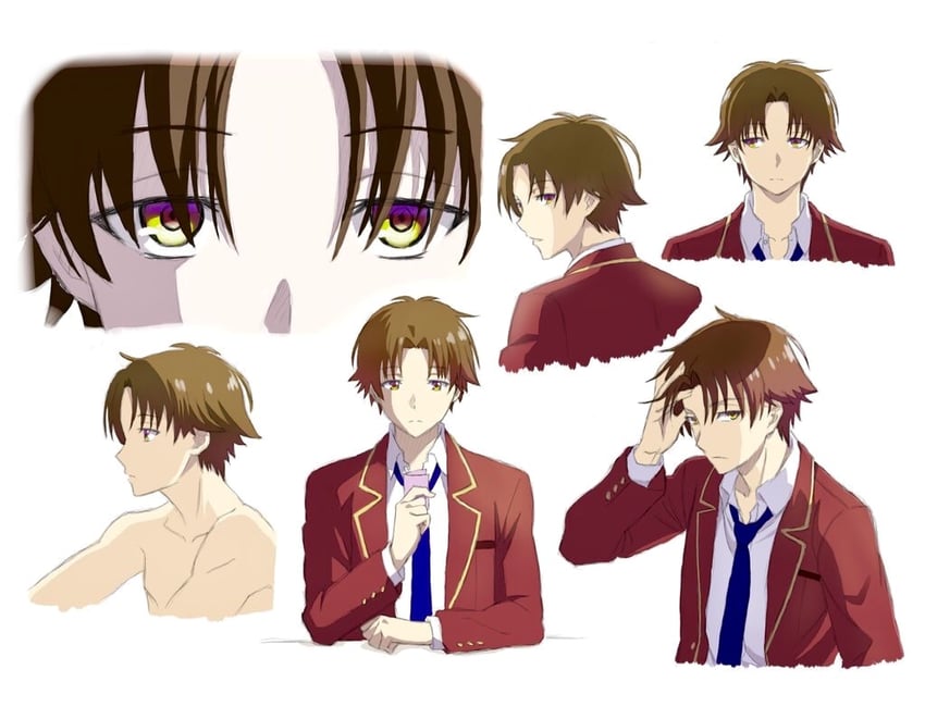 ayanokouji kiyotaka (youkoso jitsuryoku shijou shugi no kyoushitsu e) drawn by toha_(pixiv_25186405)