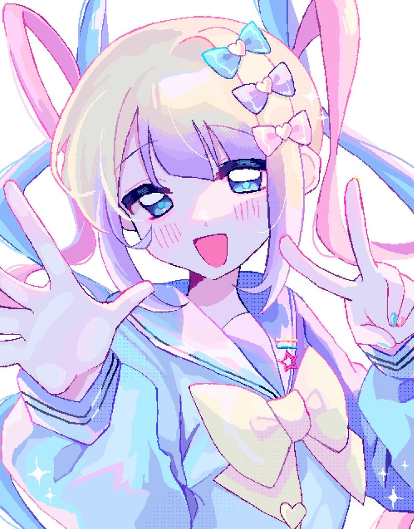 chouzetsusaikawa tenshi-chan (needy girl overdose) drawn by shizumu_(shi_zumu)
