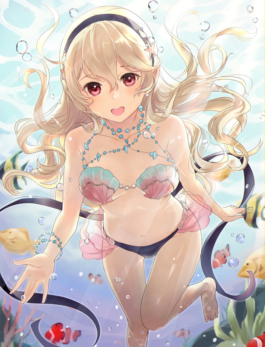 female corrin (fire emblem and 2 more) drawn by haru_(nakajou-28)