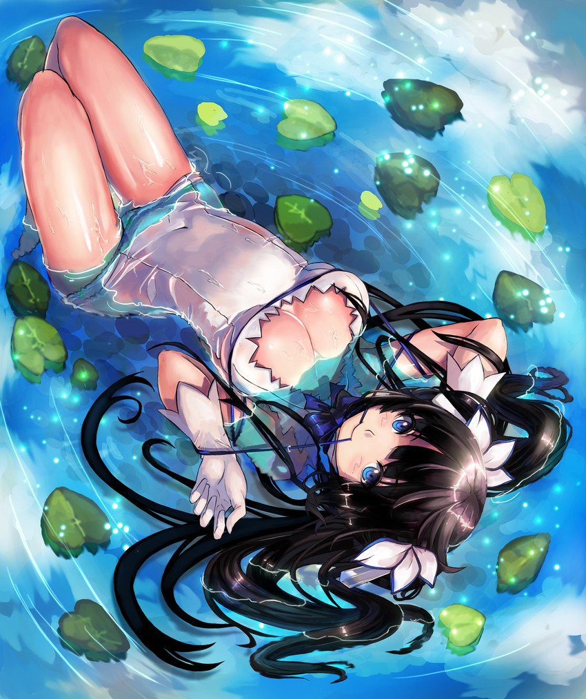 hestia (dungeon ni deai wo motomeru no wa machigatteiru darou ka) drawn by qbspdl