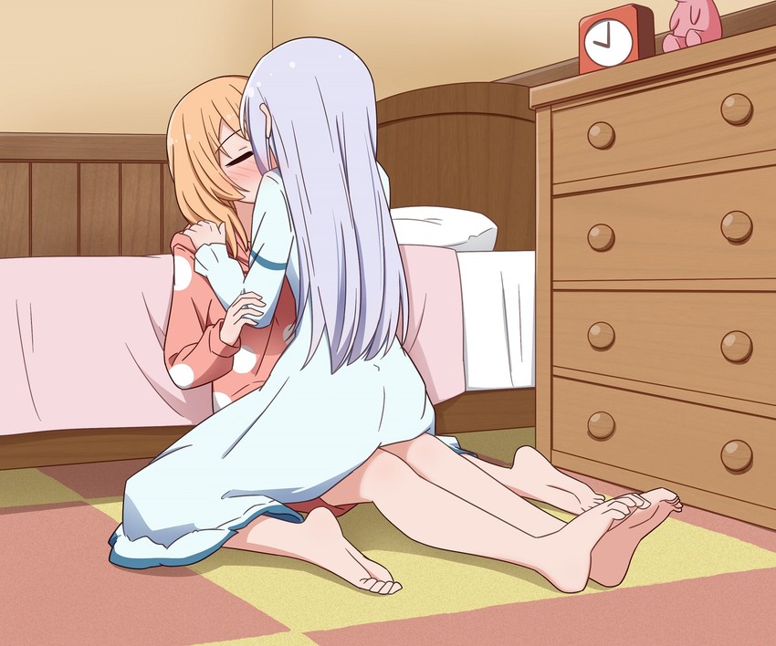 kafuu chino and hoto cocoa (gochuumon wa usagi desu ka?) drawn by miruzawa_akechi