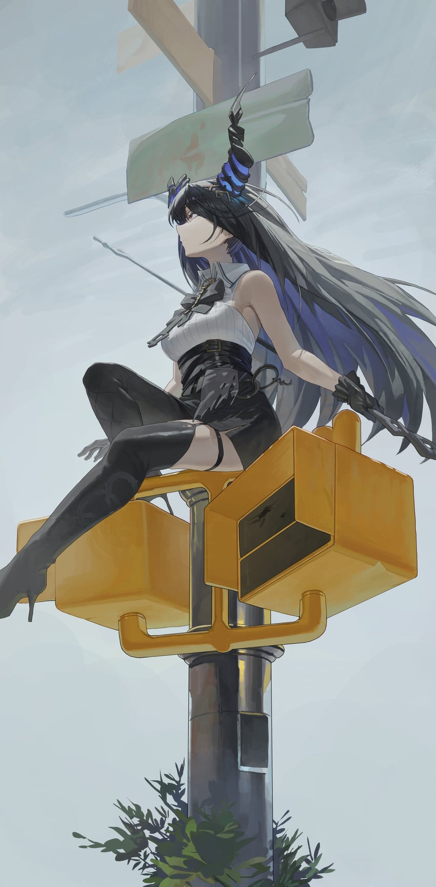 nerissa ravencroft (hololive and 1 more) drawn by starshell