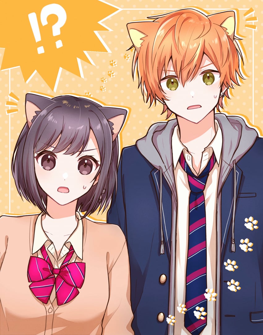 shinonome ena and shinonome akito (project sekai) drawn by teneko02