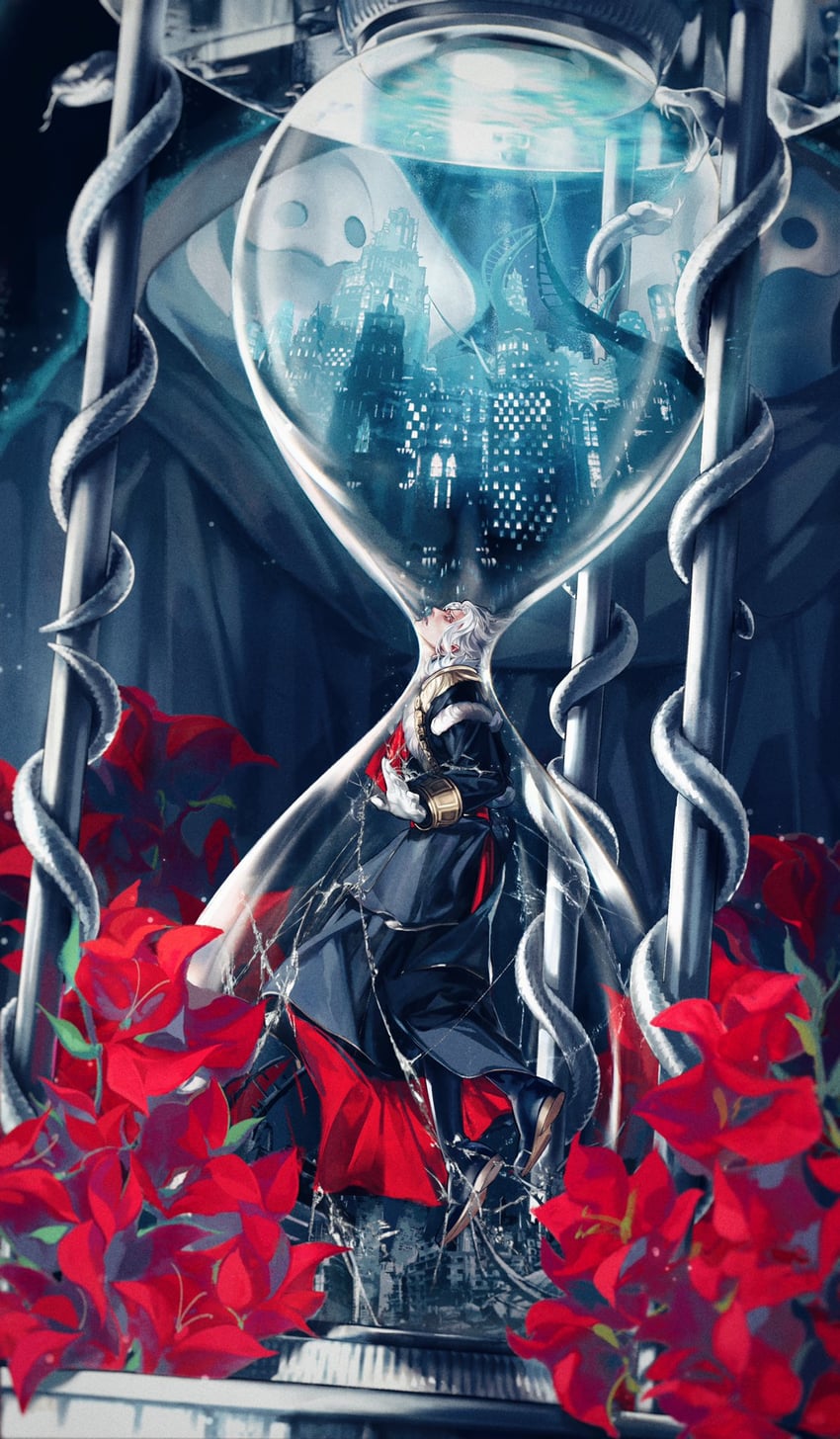 emet-selch (final fantasy and 1 more) drawn by anthonykaen