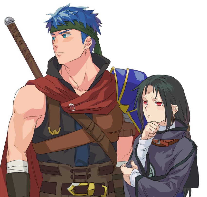 ike and soren (fire emblem and 1 more) drawn by picnicic