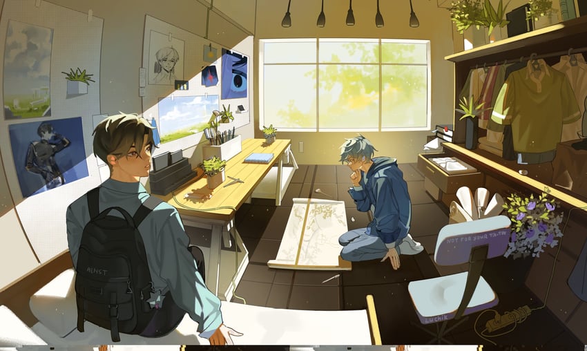 till and ivan (alien stage) drawn by tht_luch