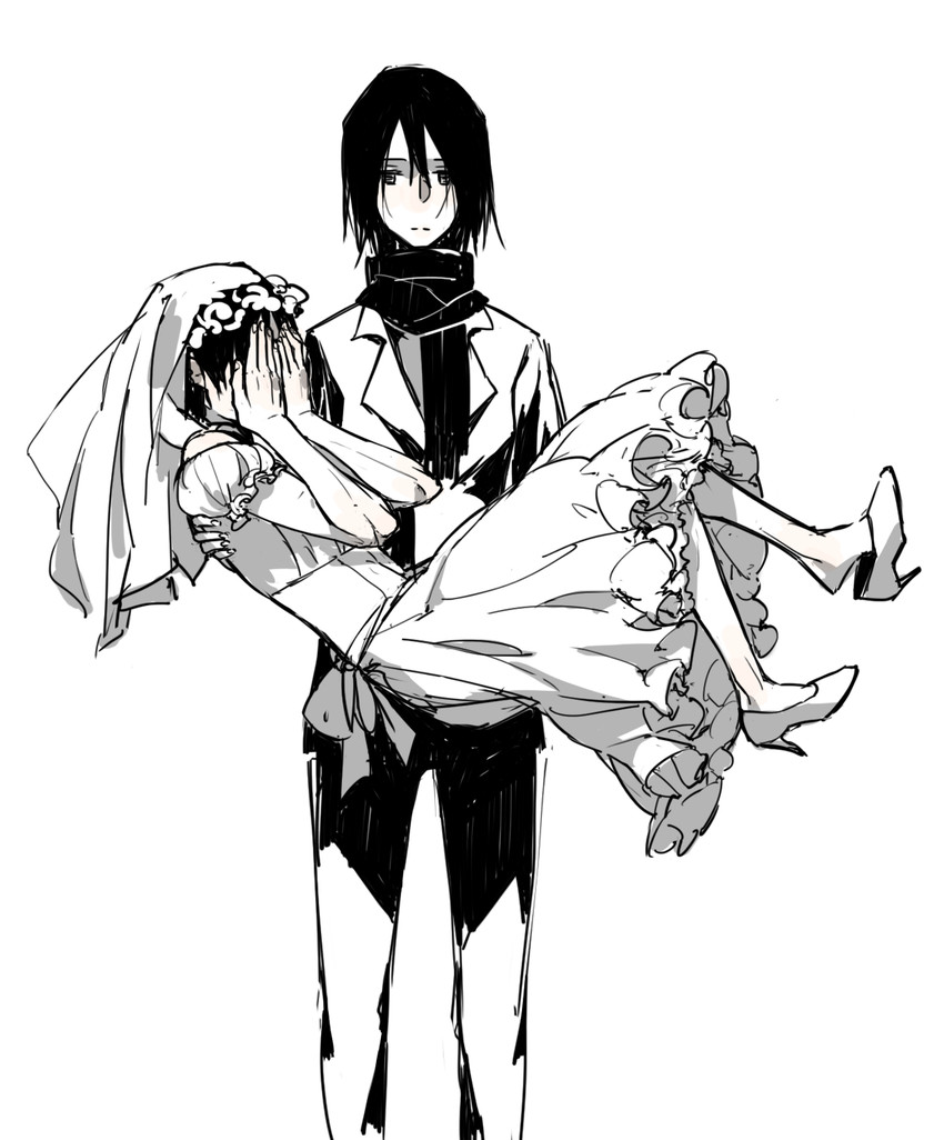 mikasa ackerman and eren yeager (shingeki no kyojin) drawn by shar