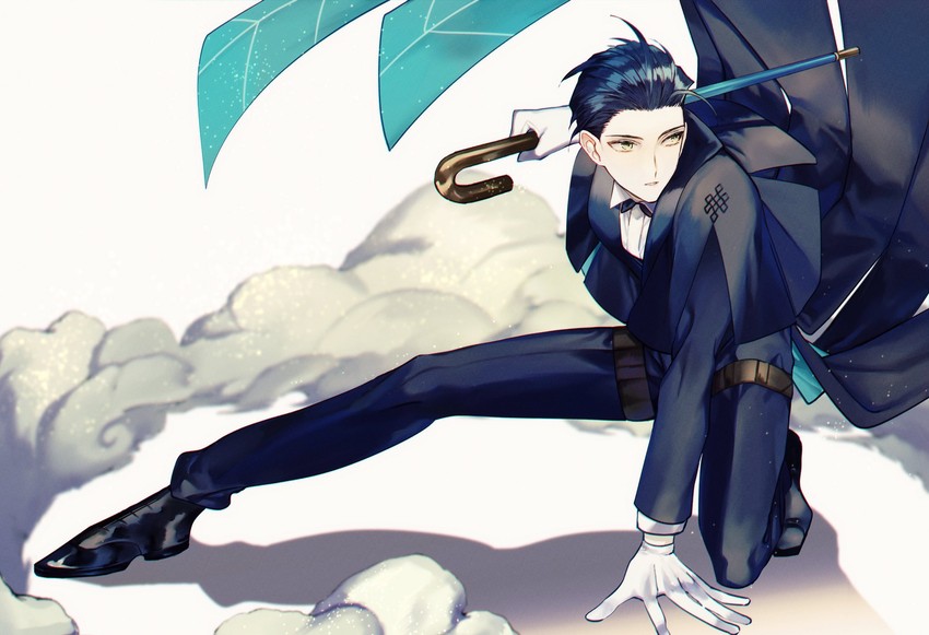 sherlock holmes (fate and 1 more) drawn by albino_(a1b1n0623)