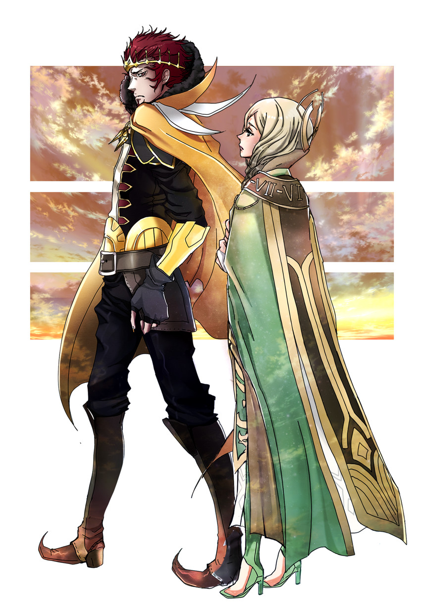emmeryn and gangrel (fire emblem and 1 more) drawn by marureenu