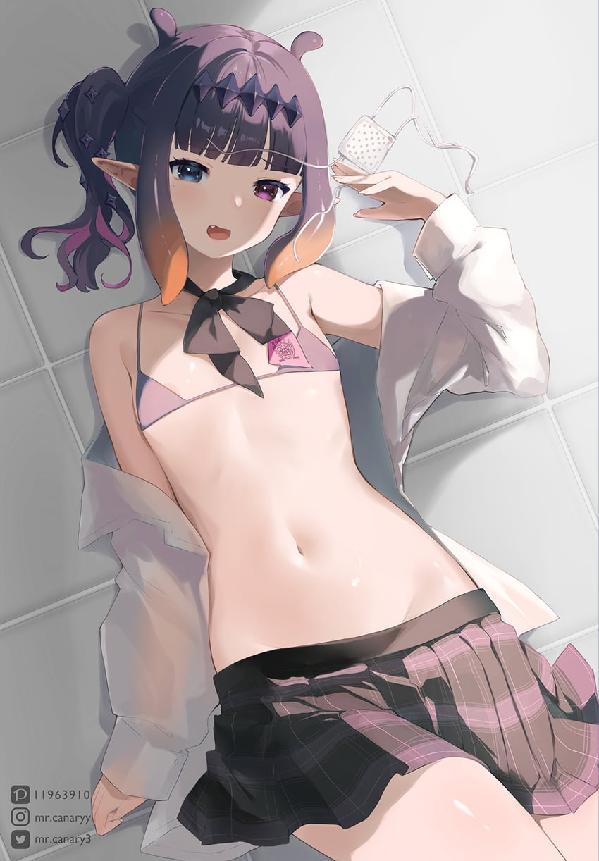 ninomae ina'nis (hololive and 1 more) drawn by mr.canaryy