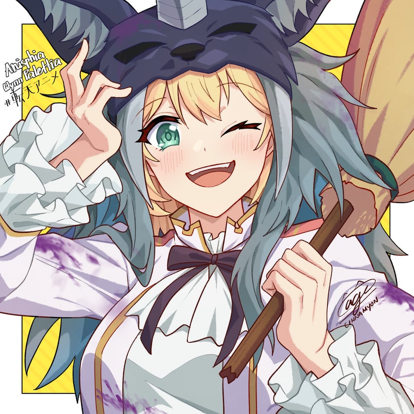 anisphia wynn palettia (tensei oujo to tensai reijou no mahou kakumei) drawn by cinnamyon
