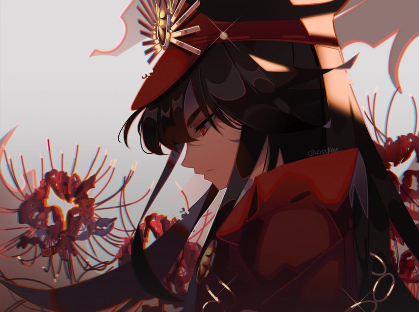 oda nobunaga (fate and 1 more) drawn by f15xallen