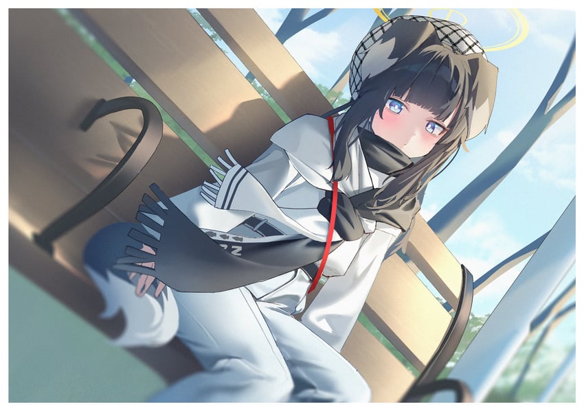hibiki (blue archive) drawn by aekun_cben