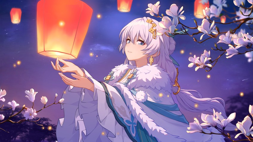 theresa apocalypse and zhuge kongming (honkai and 1 more)