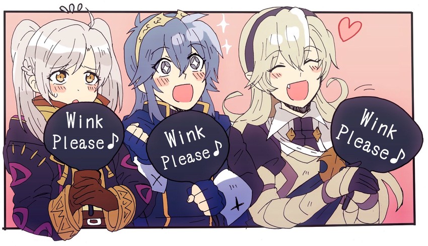lucina, female corrin, and female robin (fire emblem and 3 more) drawn by kiriya_(552260)