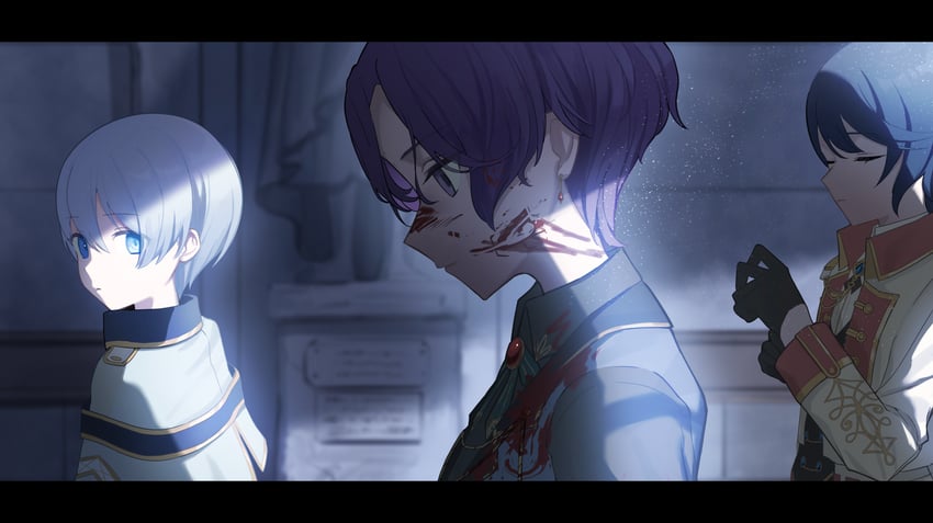 asahina mafuyu, yoisaki kanade, and hoshino ichika (project sekai) drawn by mishio_(misio_40)