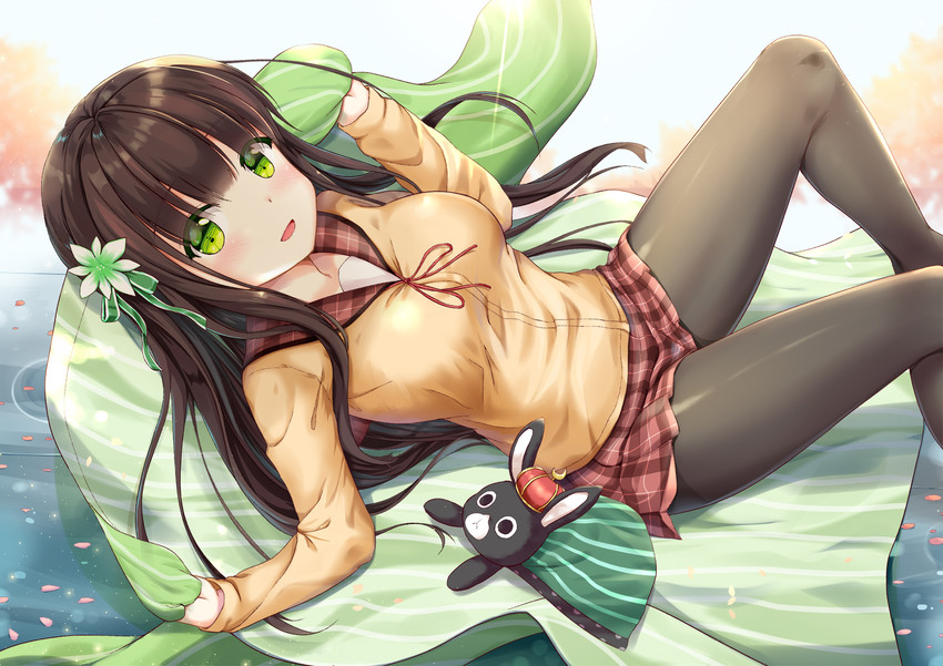 ujimatsu chiya and anko (gochuumon wa usagi desu ka?) drawn by niiya
