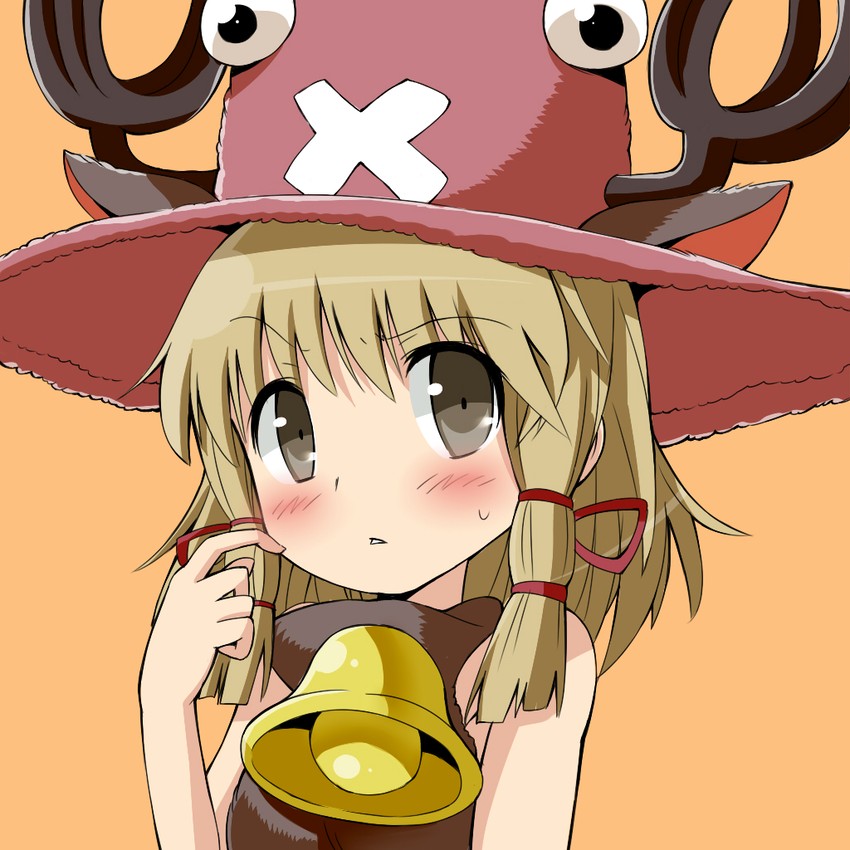 moriya suwako and tony tony chopper (touhou and 1 more) drawn by givuchoko